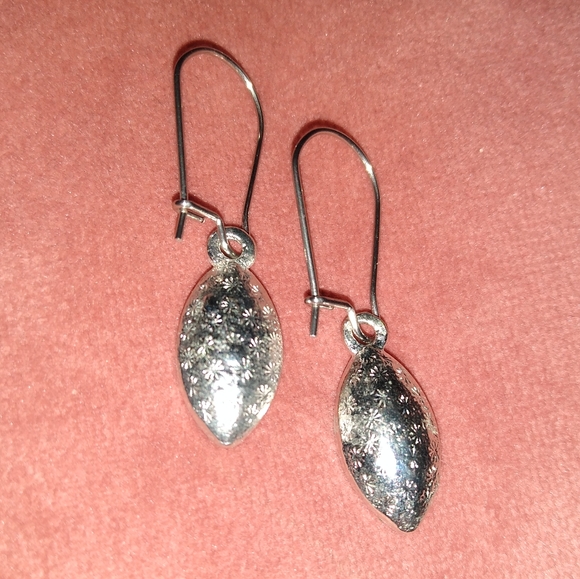 Handmade Marquis Sparkle Earrings Clear Stones Rhinestone Dangle Drop New - Picture 5 of 8